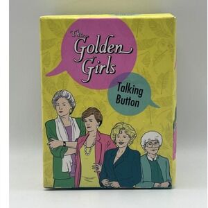 Golden Girls Talking Button RP Minis New In Box Unused Sealed